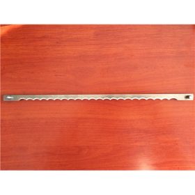 Szeletelő gép kés, 300 x 5 csapos (10 mm széles )