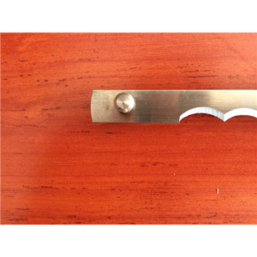 Szeletelő gép kés, 300 x 5 csapos (10 mm széles )