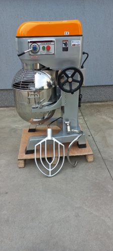 BTC60 habverő keverő gép, 60 literes, 3 sebesség, 3 keverő szerszám, 230V