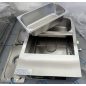 Digitális csokoládé mártó gép, 2 x 4 kg csokoládé, rozsdamentes, vízforralós