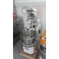 DH-20T Spiráldagasztó gép kivehető csészével, 20 literes, 1 sebesség, liszt kapacitás: 8 kg, 230V