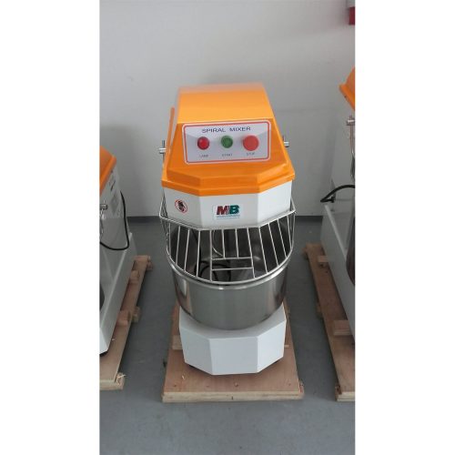DH-20 Spiráldagasztó gép, 20 literes, 1 sebesség, liszt kapacitás: 8 kg, 230V