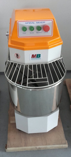 DH-30A Spiráldagasztó gép, 30 literes, 2 sebesség, liszt kapacitás: 12,5 kg, 400V