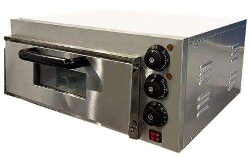 Pizzakemence ECONOMY, 1 aknás, 40x40x12 cm akna, 1,5 kW