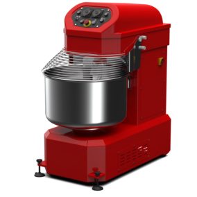   HSM25 spiráldagasztó gép, fix csészével, max. liszt kapacitás: 25 kg, max. tészta kapacitás: 40 kg