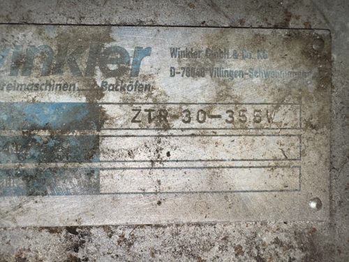 Használt WACHTEL forgókemence motorok járókerékkel